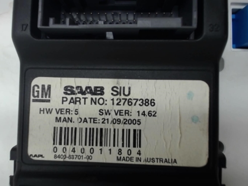 Image Compteur - SAAB 9.5 1