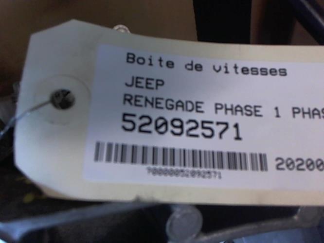 Image Boite de vitesses - JEEP RENEGADE