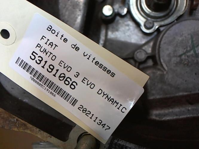 Image Boite de vitesses - FIAT PUNTO EVO 3