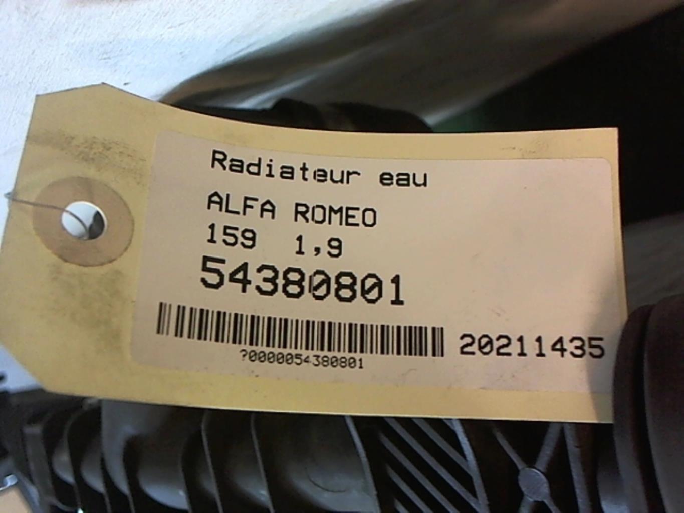 Radiateur eau ALFA ROMEO 159 Diesel - 1