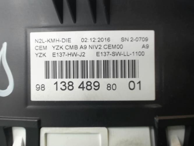 Image Compteur - PEUGEOT 208 1