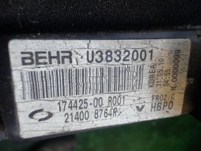 Image Radiateur eau - RENAULT KOLEOS 1