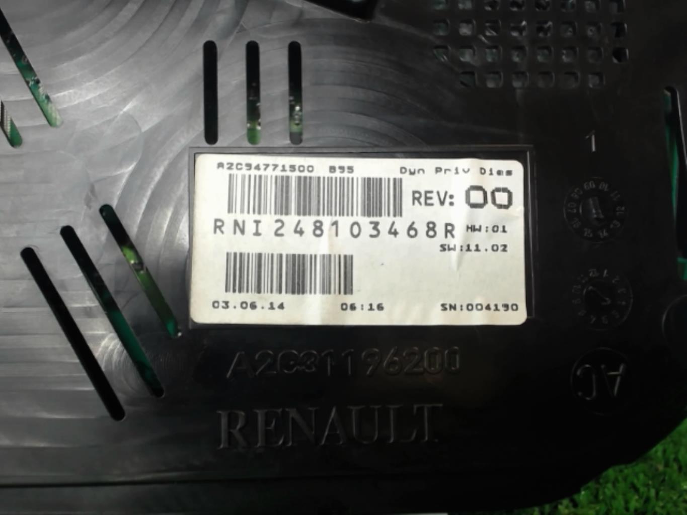 Compteur RENAULT MEGANE 3 PHASE 3 Diesel - 1