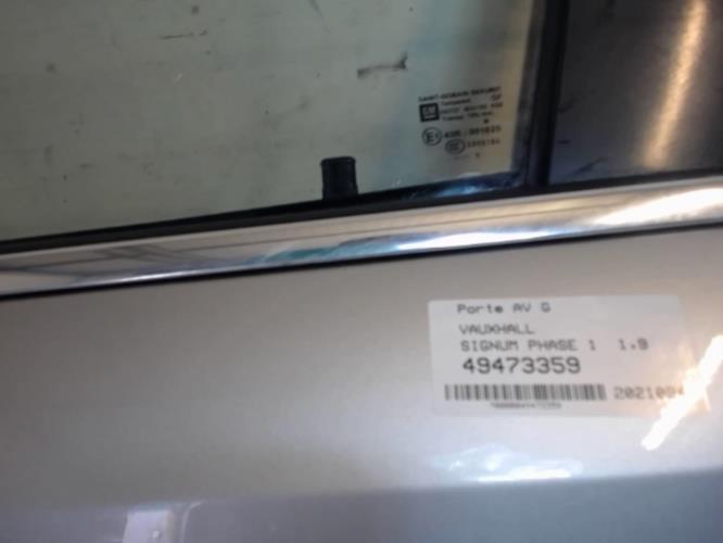 Image Porte avant gauche - OPEL SIGNUM