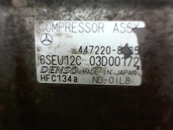 Image Compresseur clim - MERCEDES CLASSE A 168