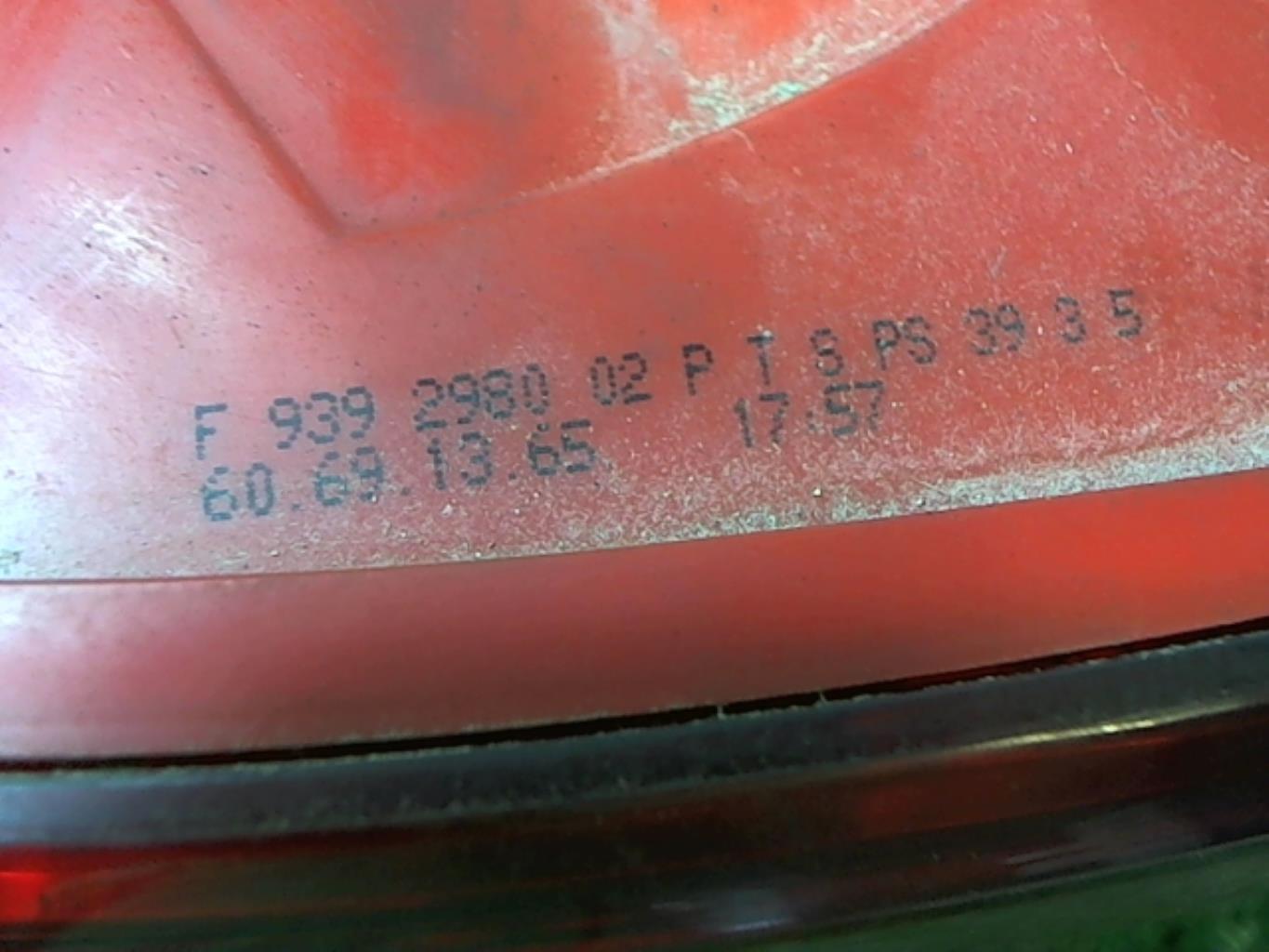 Fanale posteriore principale sinistro (luci) ALFA ROMEO 159 Diésel - 1
