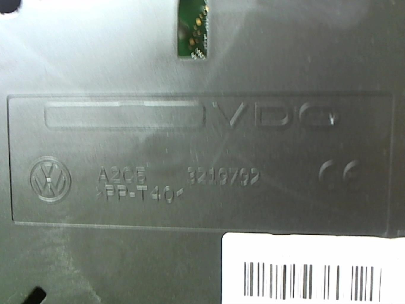 Compteur VOLKSWAGEN GOLF 6 Diesel - 1