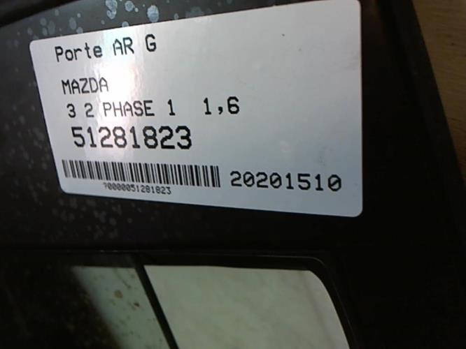 Image Porte arriere gauche - MAZDA 3 2