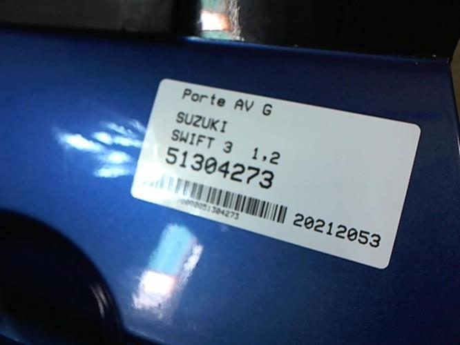 Image Porte avant gauche - SUZUKI SWIFT 3