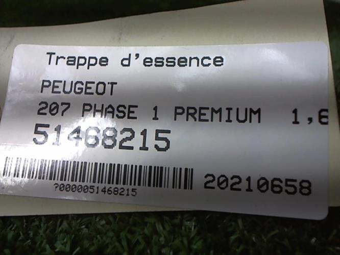 Image Trappe d'essence - PEUGEOT 207