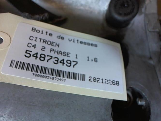 Image Boite de vitesses - CITROEN C4 2
