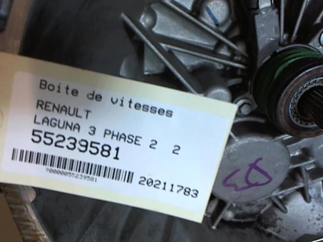 Image Boite de vitesses - RENAULT LAGUNA 3