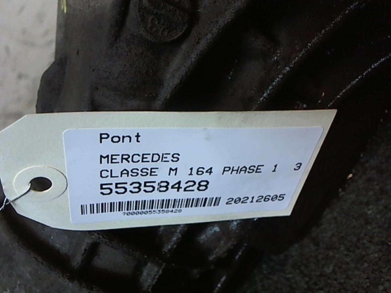 Ponte (trazione posteriore) MERCEDES CLASSE M 164 PHASE 1 Diésel - 1
