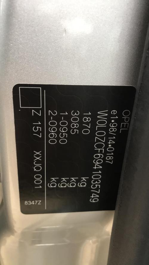 Image Porte avant gauche - OPEL VECTRA C