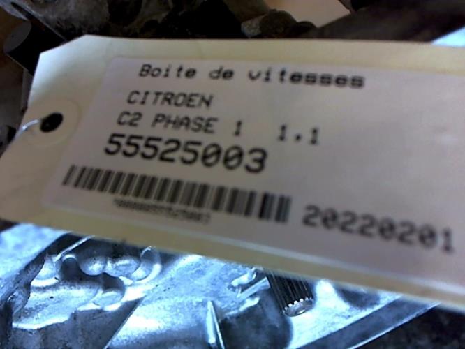 Image Boite de vitesses - CITROEN C2