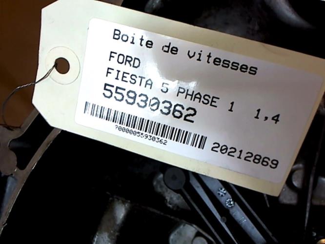 Image Boite de vitesses - FORD FIESTA 5
