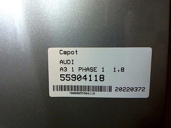 Image Capot - AUDI A3 1