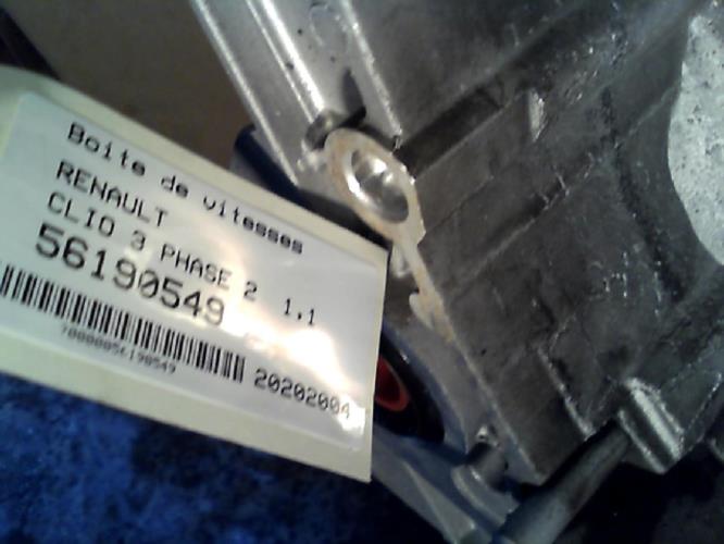 Image Boite de vitesses - RENAULT CLIO 3