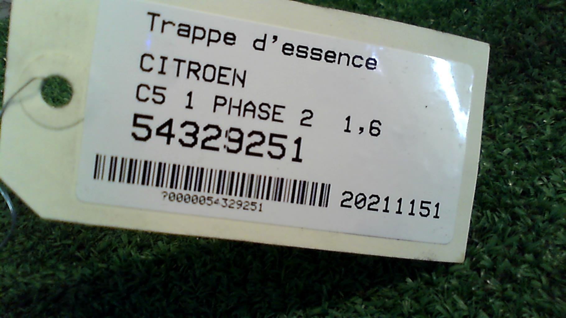 Trappe d'essence CITROEN C5 1 PHASE 2 Diesel - 1