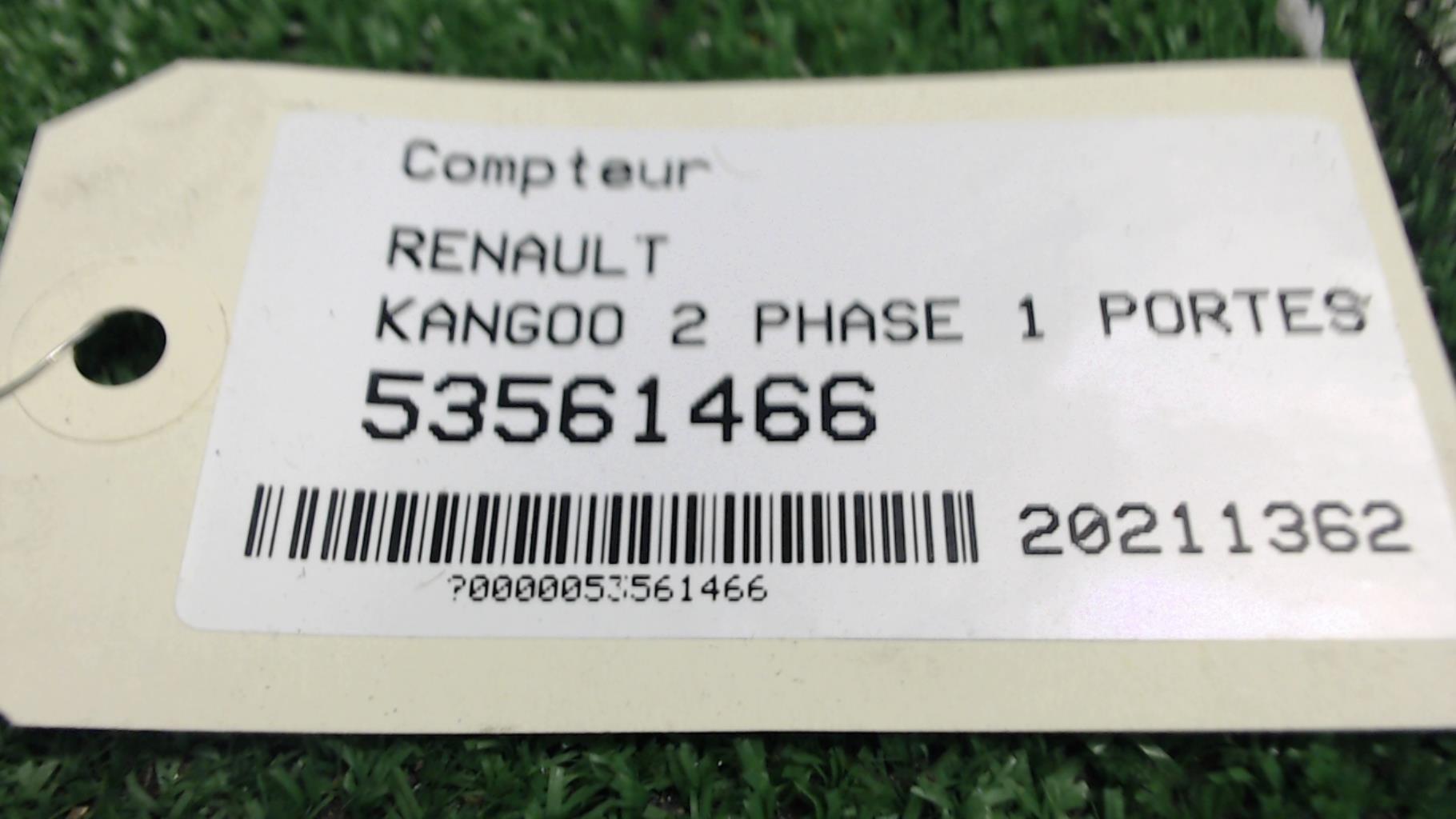 Compteur RENAULT KANGOO 2 PHASE 1 Diesel - 1
