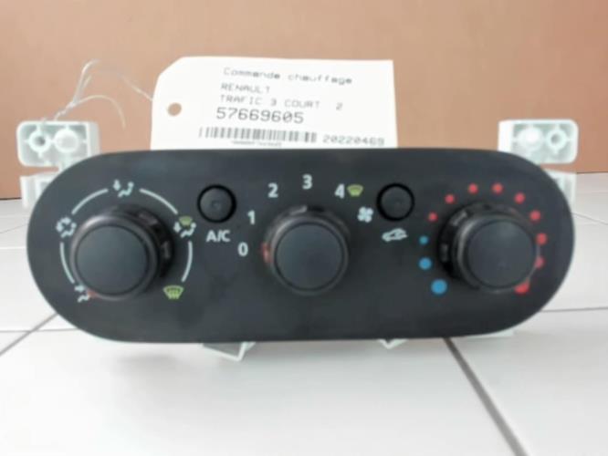 Image Commande chauffage - RENAULT TRAFIC 3