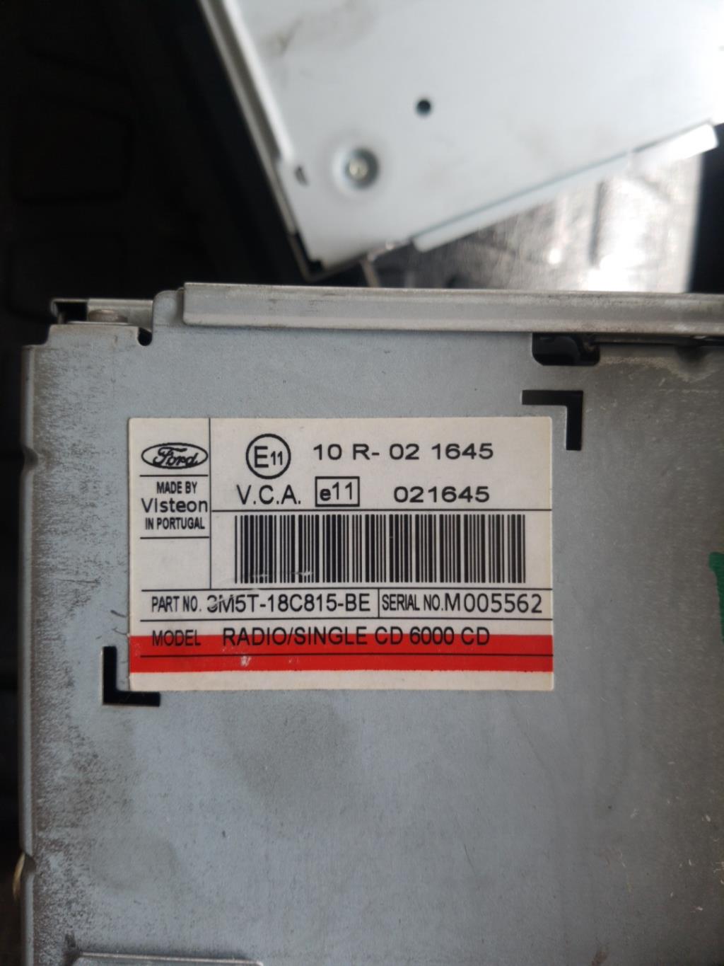 Autorradio original FORD C-MAX 1 PHASE 1 Diésel - 1