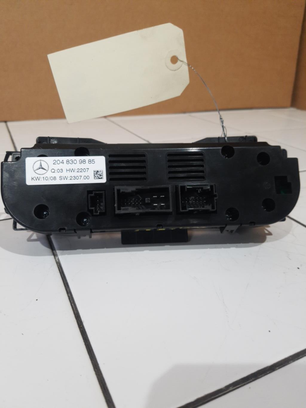 Commande chauffage MERCEDES CLASSE C 204 PHASE 1 BREAK Diesel - 1