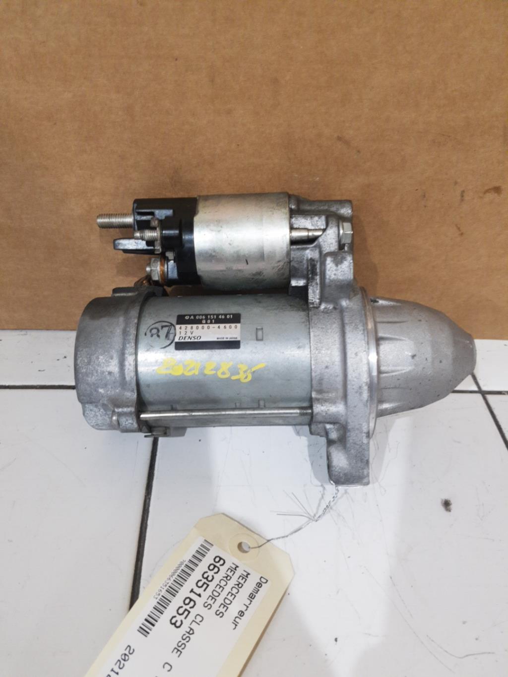 Motorino avviamento MERCEDES CLASSE C 204 PHASE 1 BREAK Diésel - 1