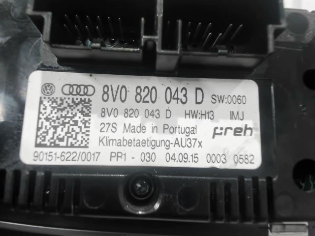 Commande chauffage AUDI A3 3 SPORTBACK PHASE 1 Diesel - 1