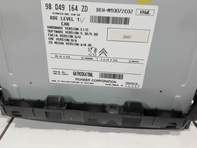 Image Autoradio d'origine - PEUGEOT 208 1