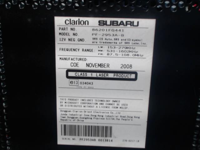 Autoradio originale SUBARU IMPREZA 2 Gasolina - 1