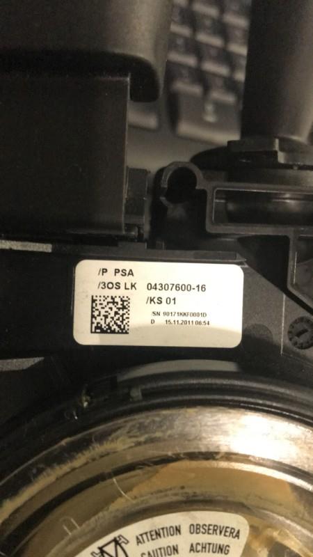 Devio guida completo con contatto spiralato PEUGEOT 5008 1 PHASE 1 Diésel - 1