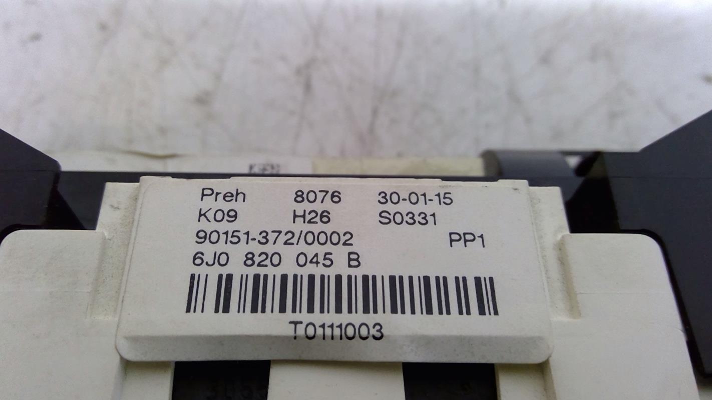 Commande chauffage SEAT IBIZA 4 PHASE 2 Diesel - 1