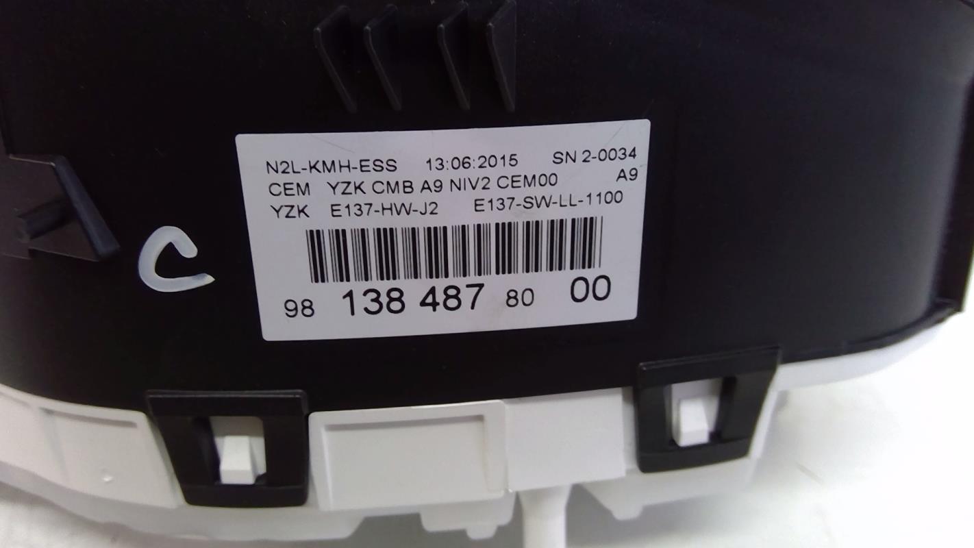 Compteur PEUGEOT 208 1 PHASE 2 Essence - 1