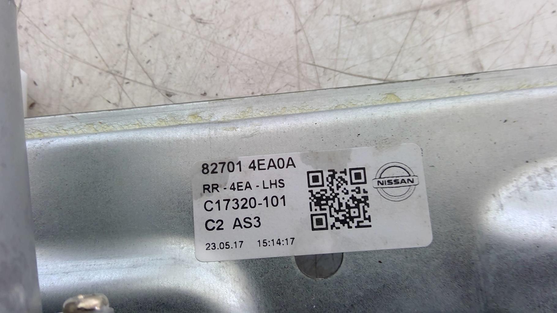 Alzacristalli elettrico posteriore sinistro NISSAN QASHQAI 2 PHASE 1 Gasolina - 1