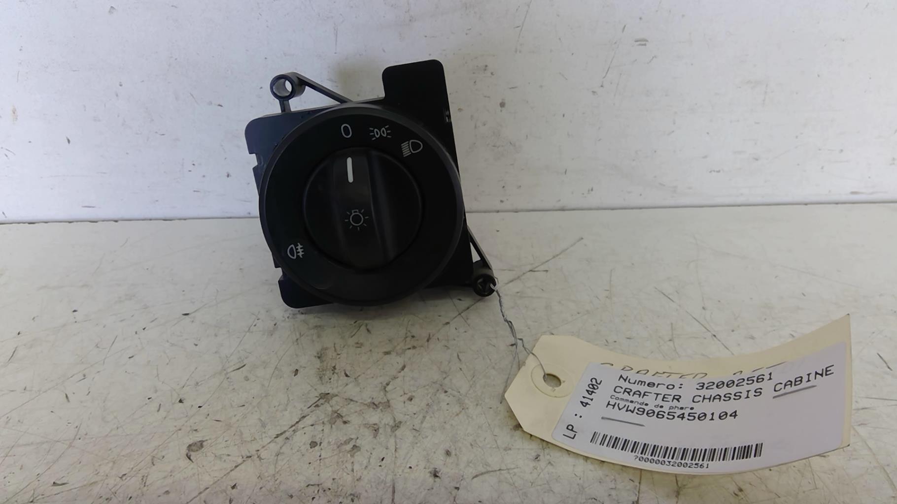 Commande de phare VOLKSWAGEN CRAFTER 1 PHASE 1  - 1