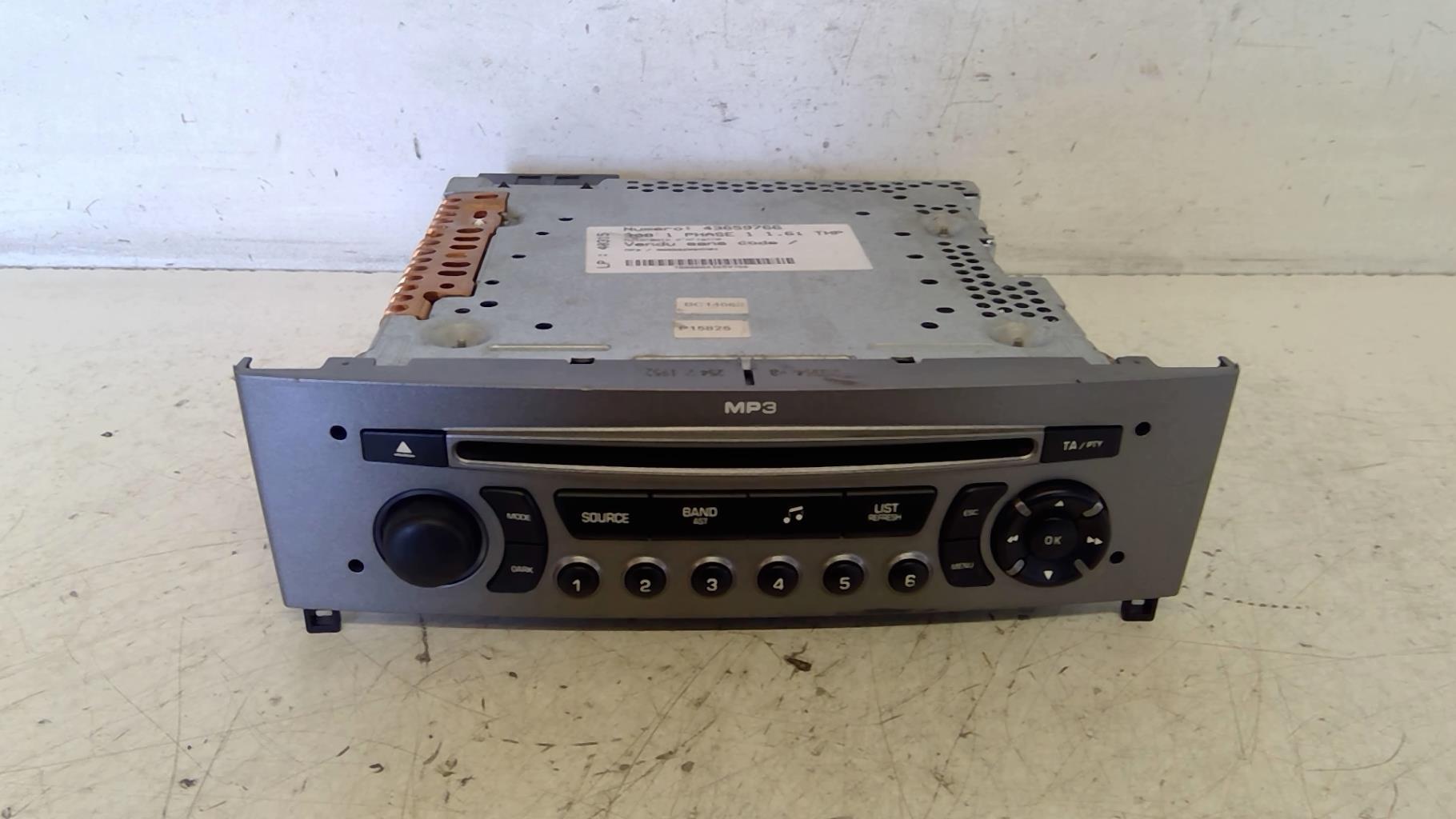 Autoradio originale PEUGEOT 308 1 PHASE 1 Gasolina - 1