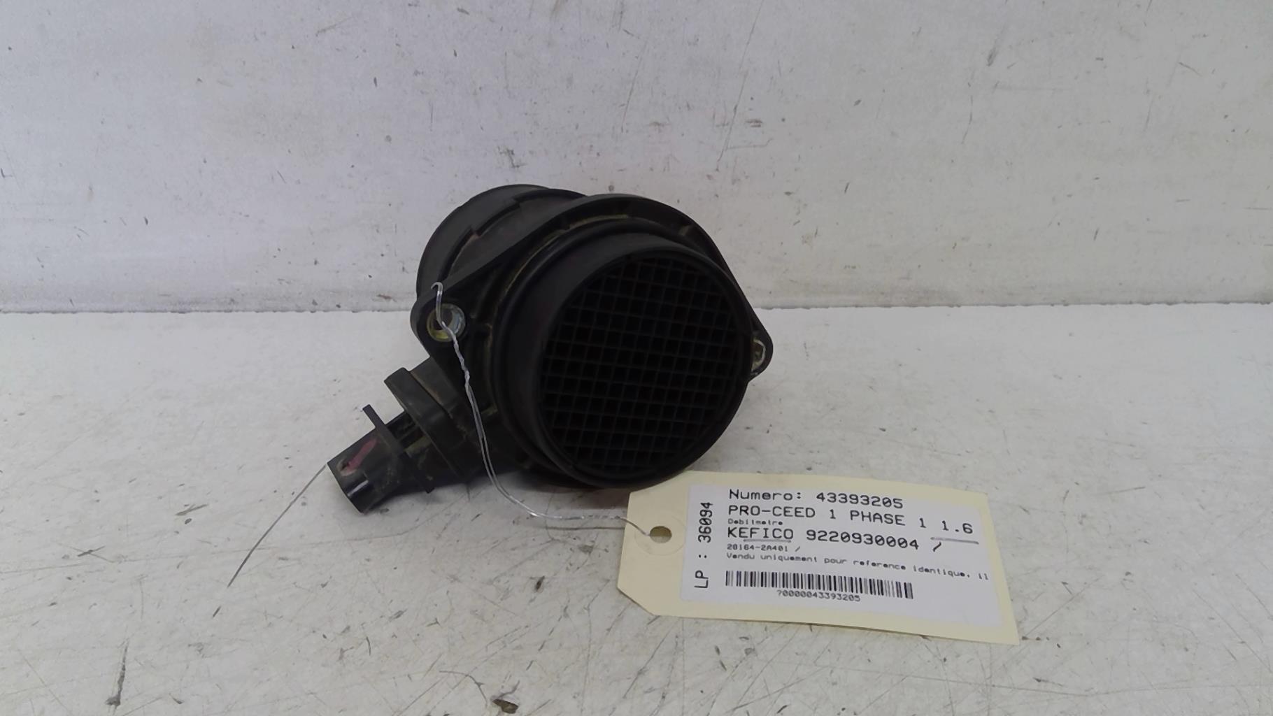 Debitmetre KIA PRO-CEED 1 PHASE 1 Diesel - 1