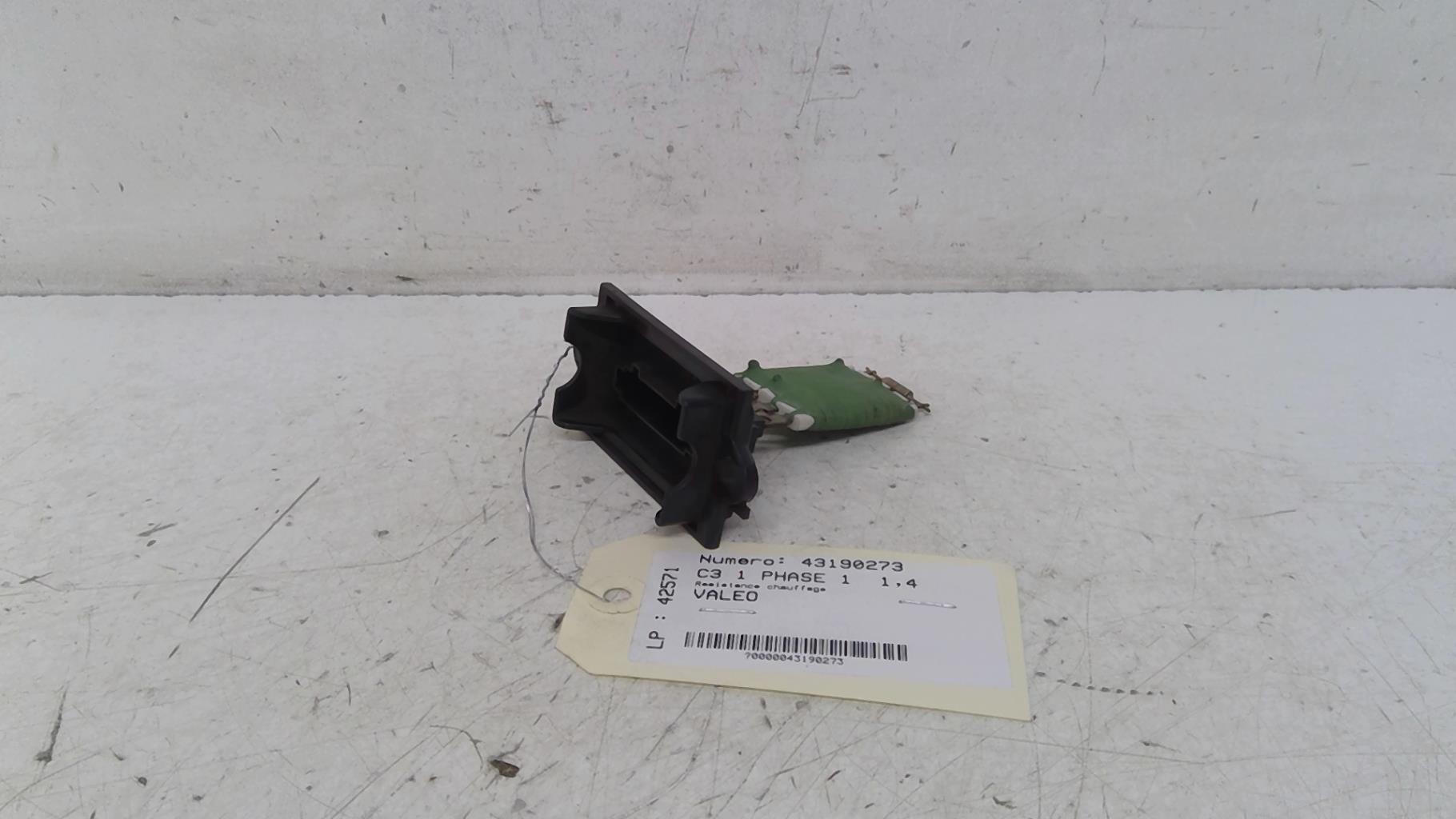 Resistenza riscaldamento CITROEN C3 1 PHASE 1 Diésel - 1