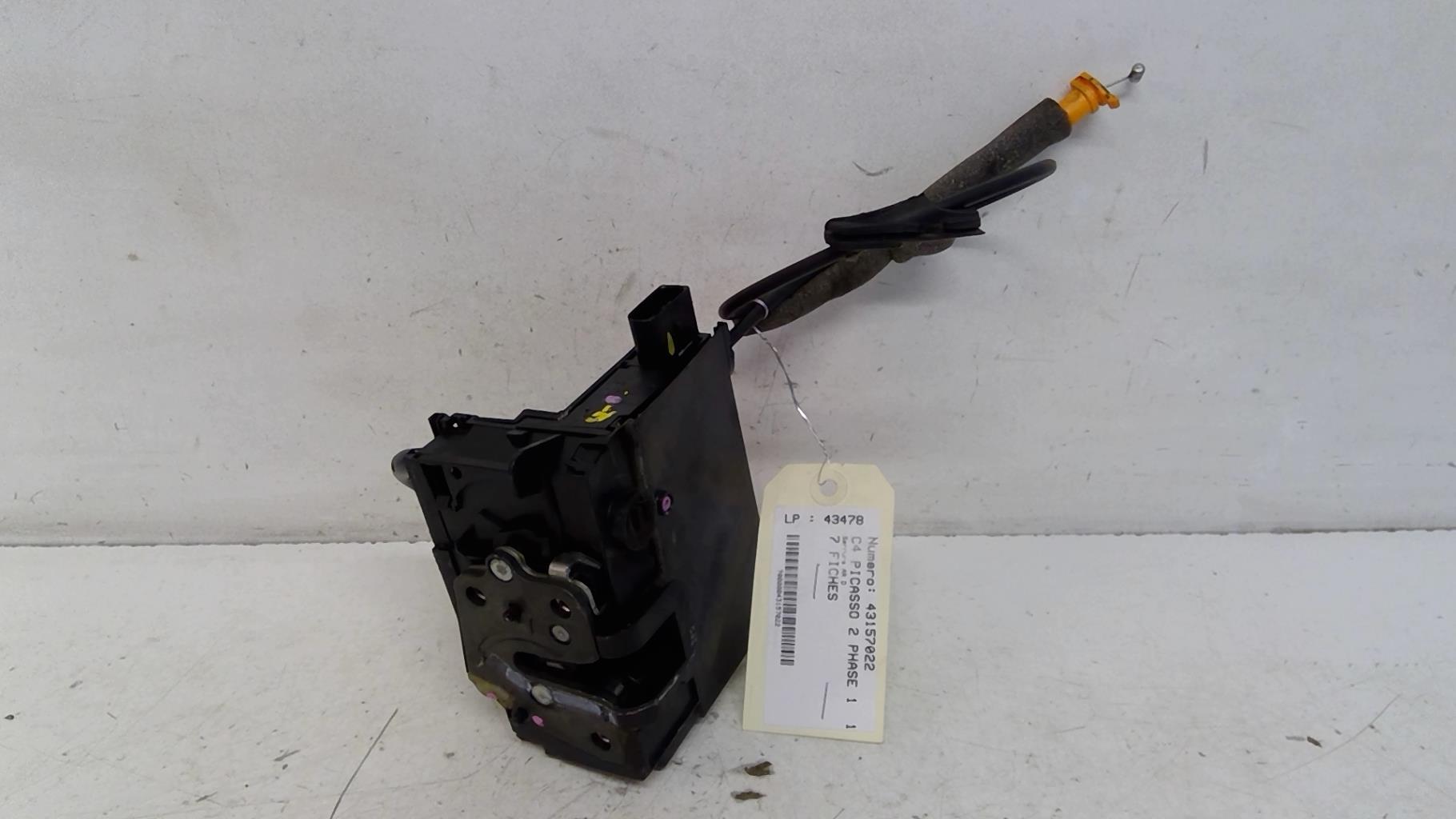Serratura posteriore destra CITROEN C4 PICASSO 2 PHASE 1 Diésel - 1