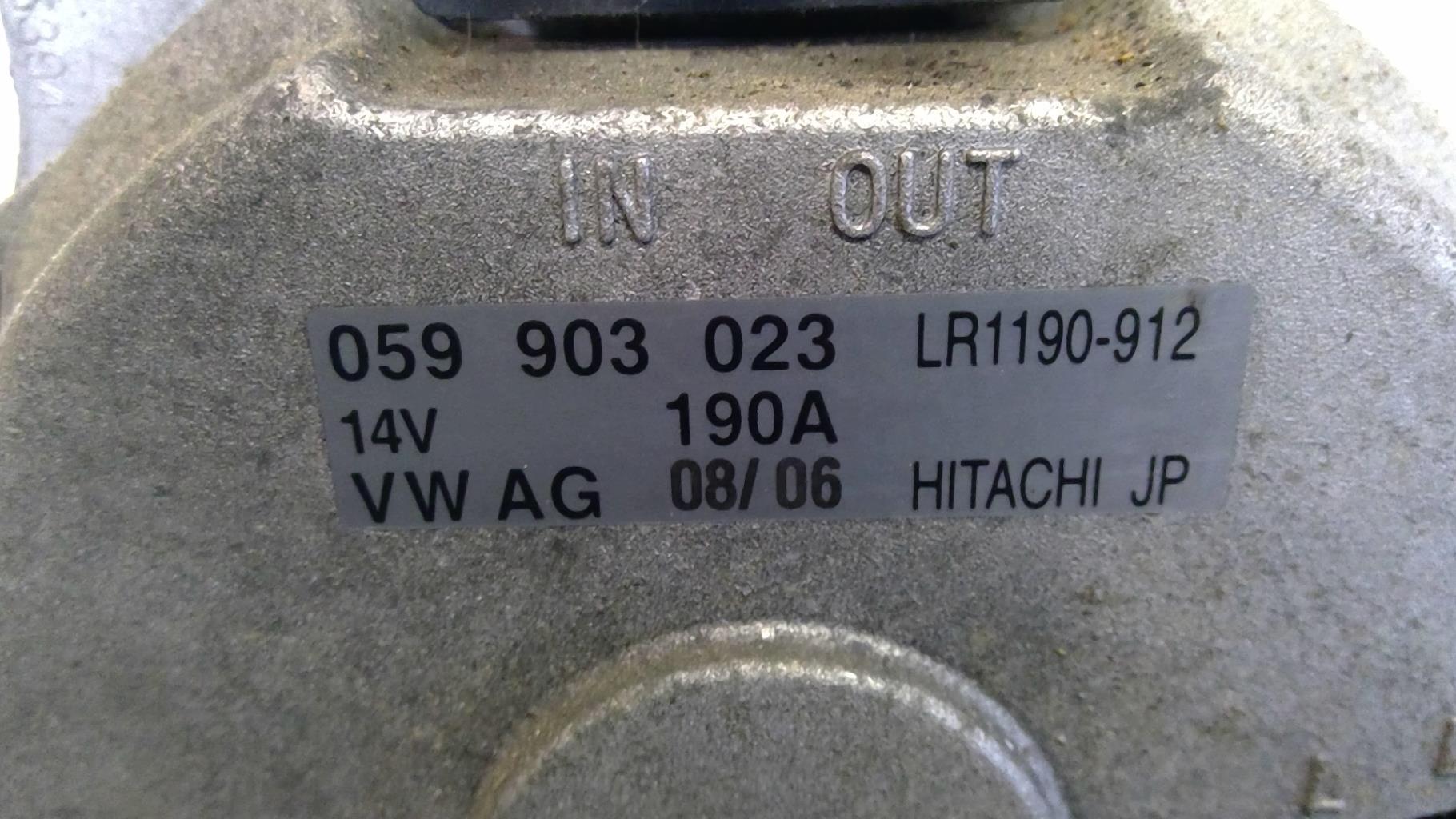 Alternatore VOLKSWAGEN TOUAREG 1 PHASE 1 Diésel - 1