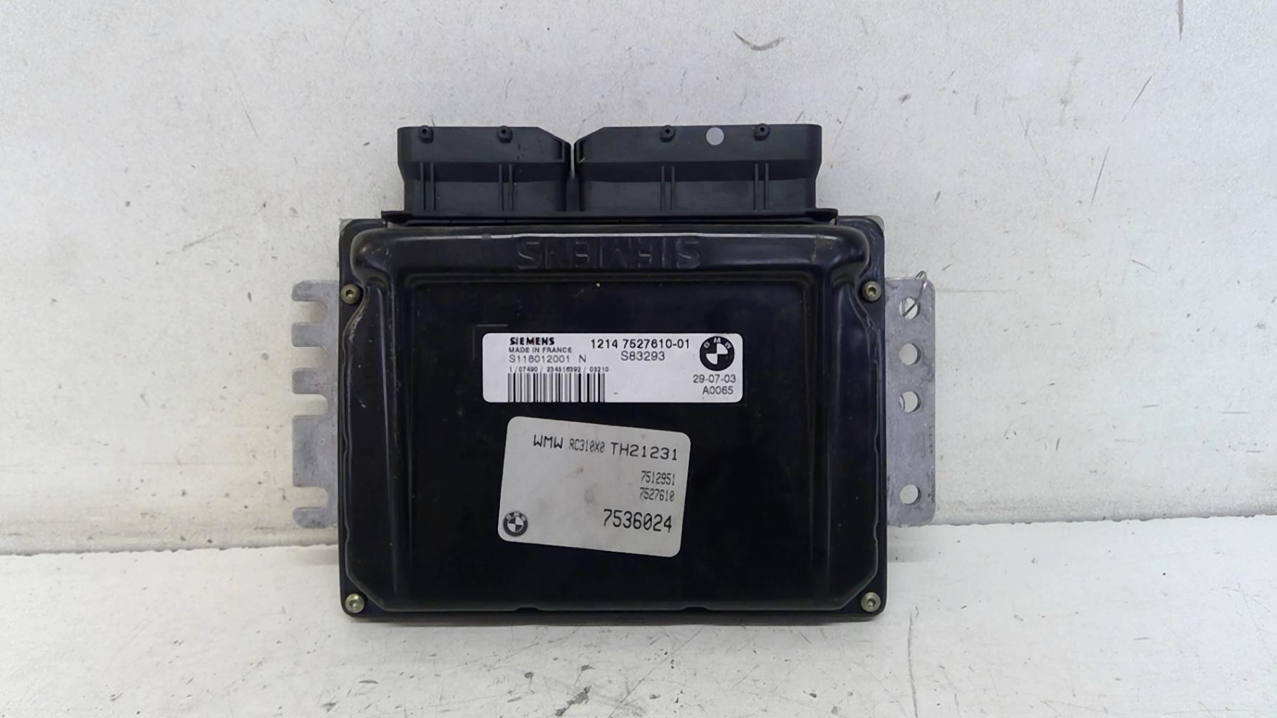 Centralina motore MINI MINI 1 R50/R53 PHASE 1 Gasolina - 1