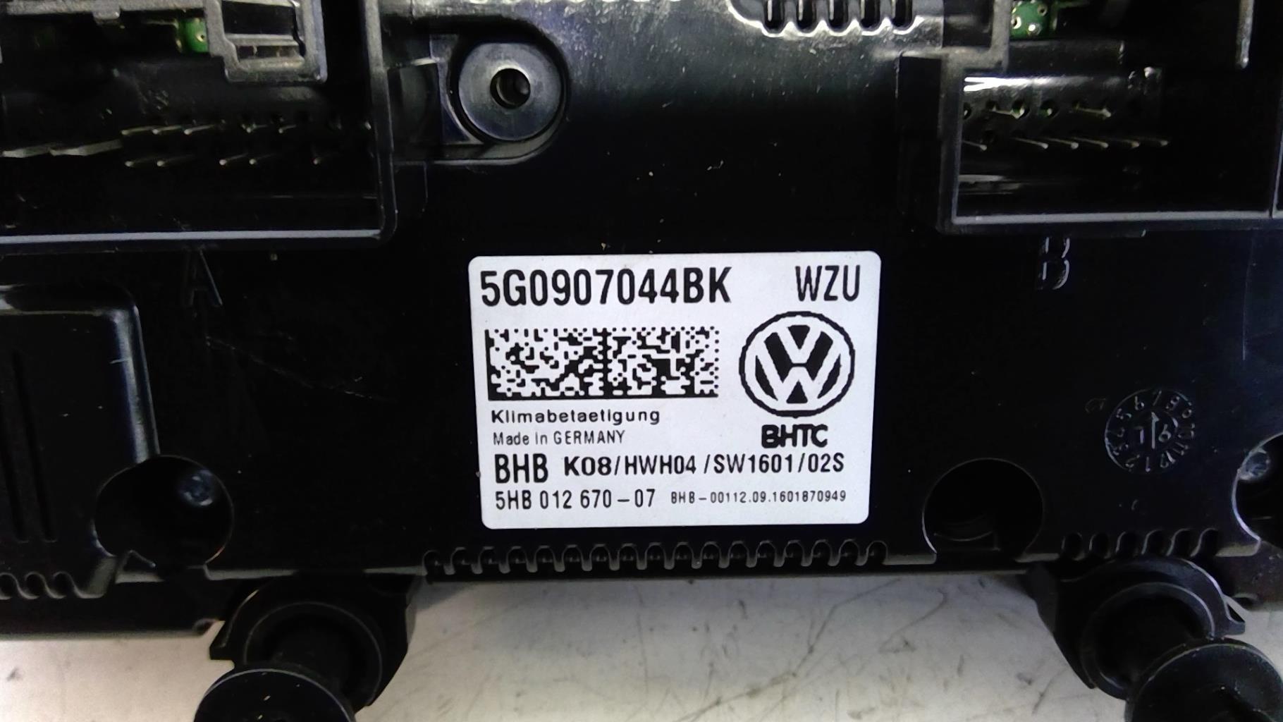 Commande chauffage VOLKSWAGEN GOLF 7 PHASE 1 BREAK Diesel - 1