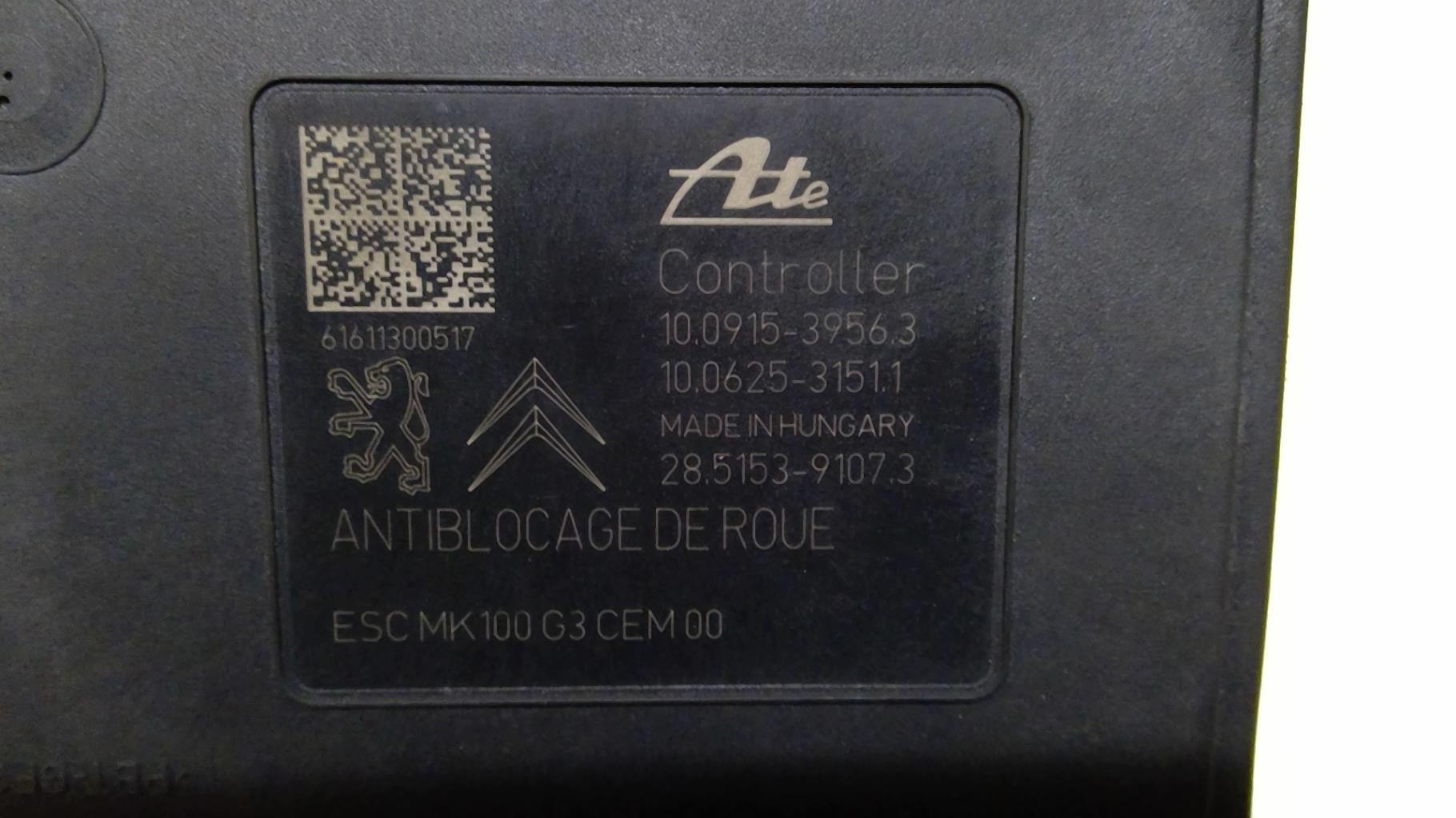 Blocco ABS (antibloccaggio freni) CITROEN C4 CACTUS Gasolina - 1