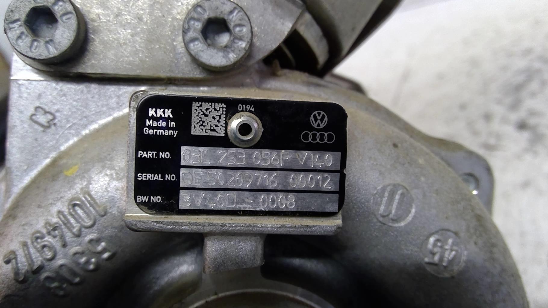 Turbo VOLKSWAGEN SCIROCCO 3 PHASE 1 COUPE  - 1