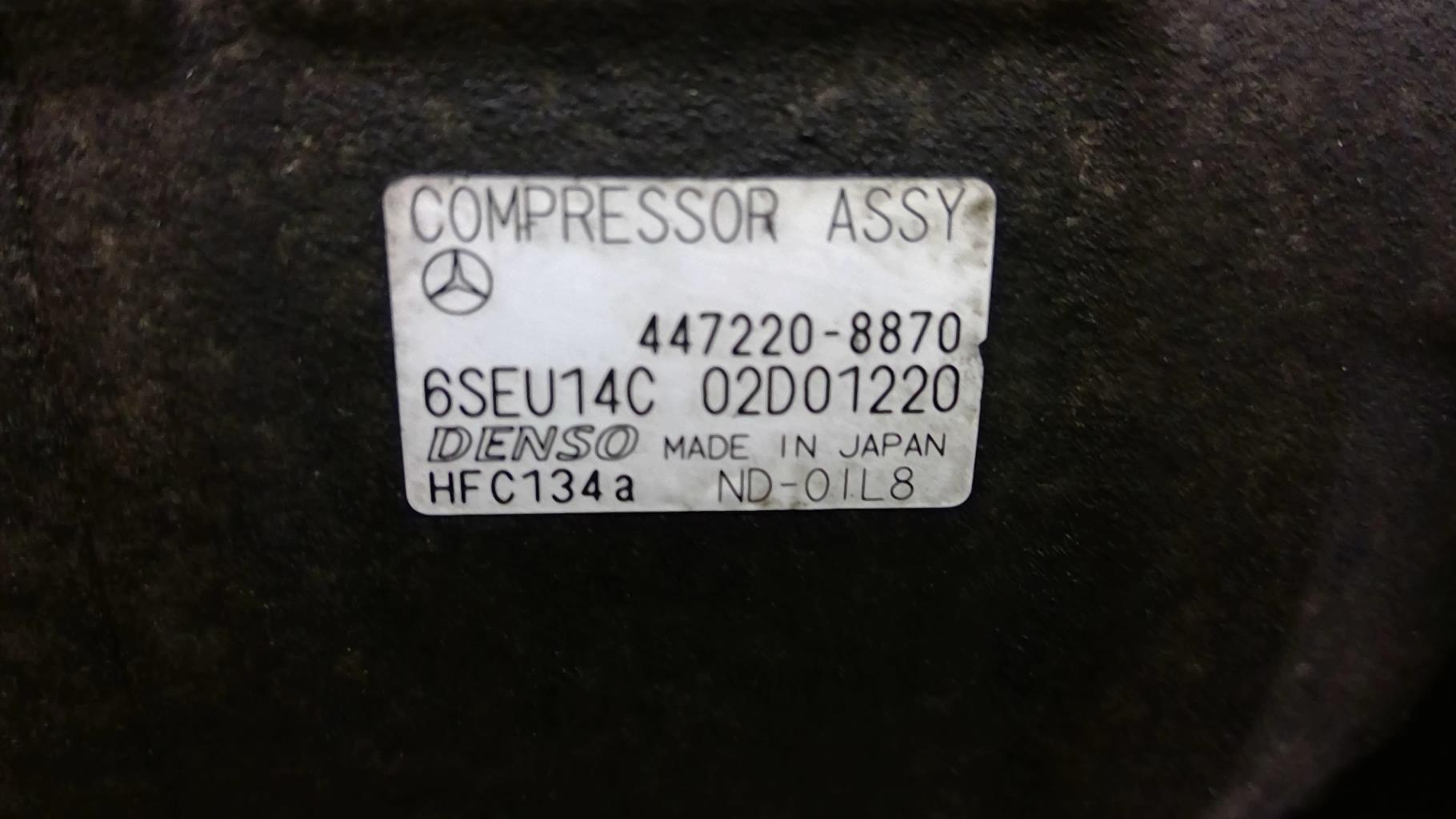Compressore clima MERCEDES VANEO 414 Diésel - 1