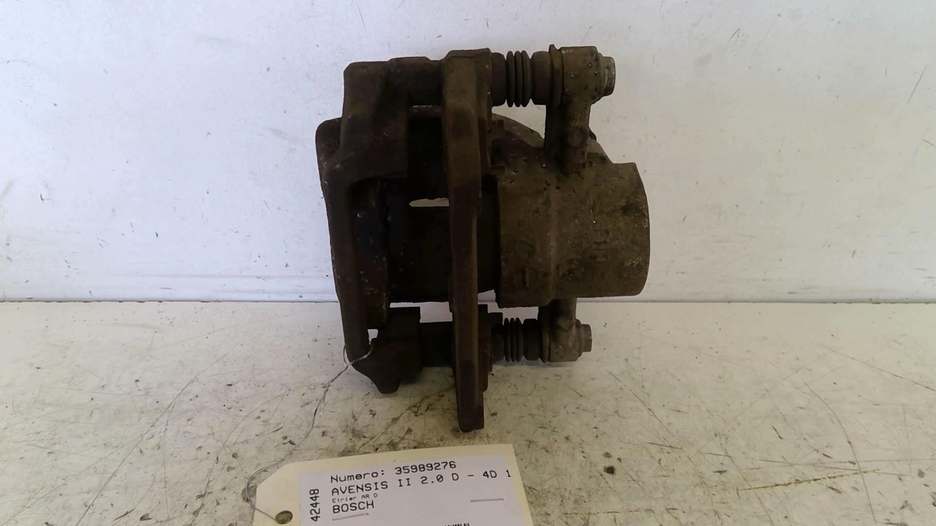 Pinza freni posteriore destra TOYOTA AVENSIS 2 PHASE 2 Diésel - 1
