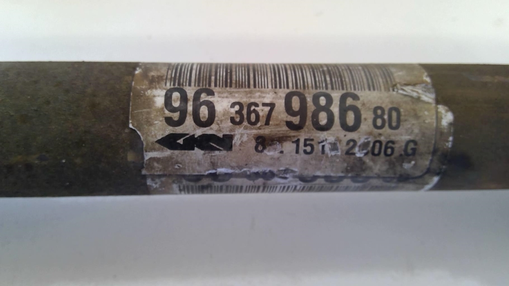 Giunto cardanico albero di trasmissione sinistro PEUGEOT 206 PHASE 2 Gasolina - 1