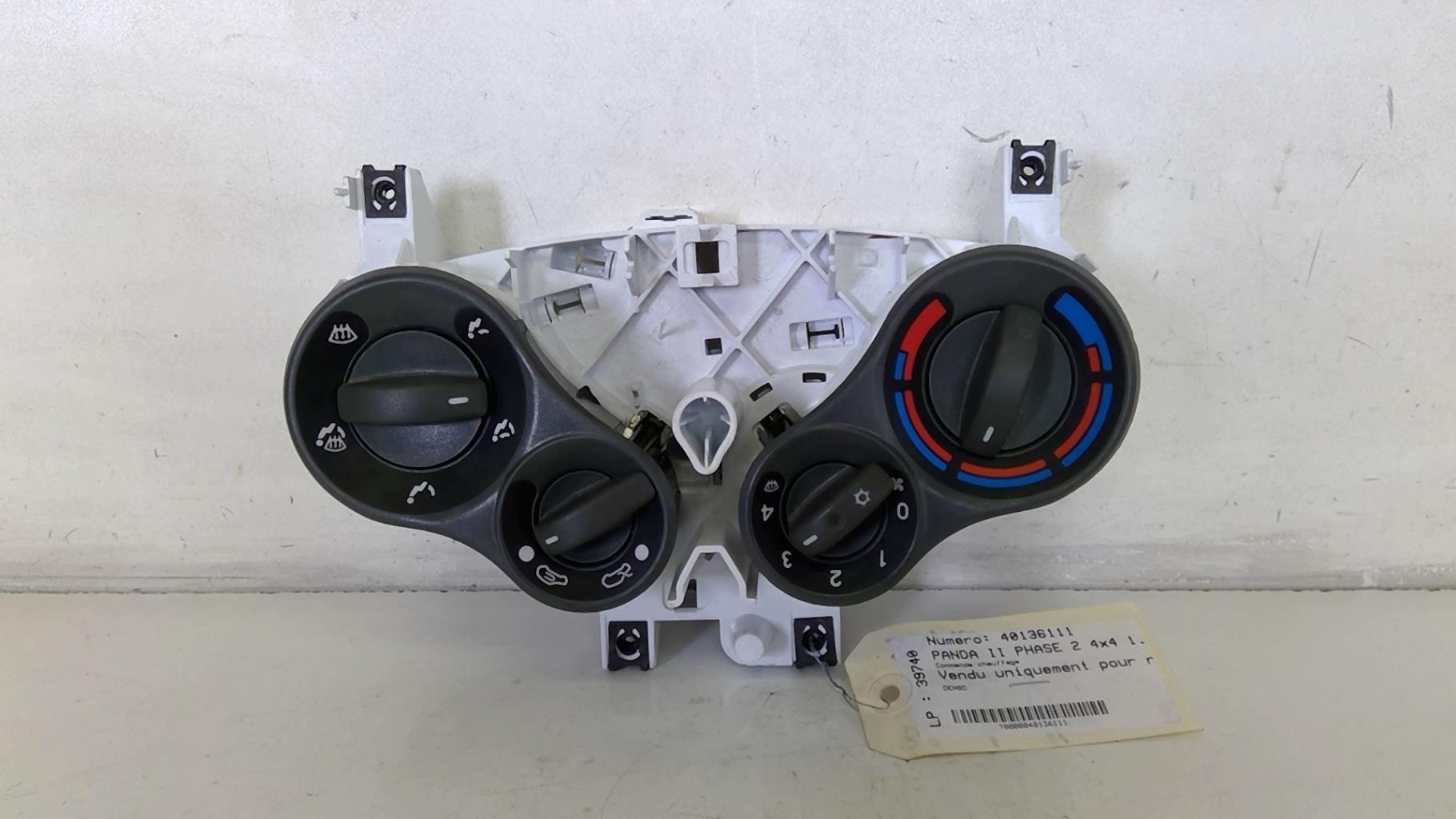 Commande chauffage FIAT PANDA 2 PHASE 1 Essence - 1