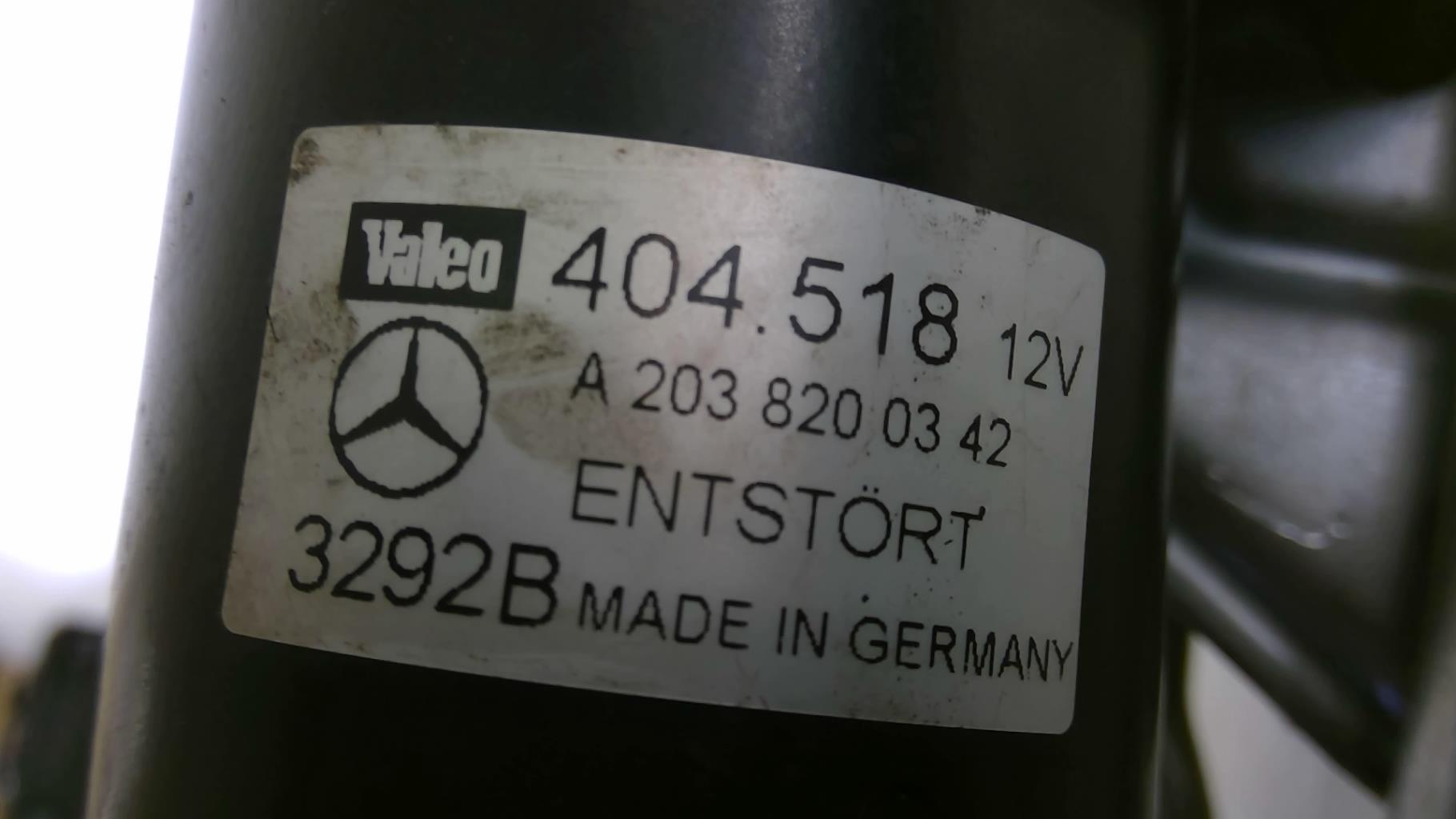 Motore tergicristallo anteriore MERCEDES CLASSE C 203 PHASE 1 Diésel - 1
